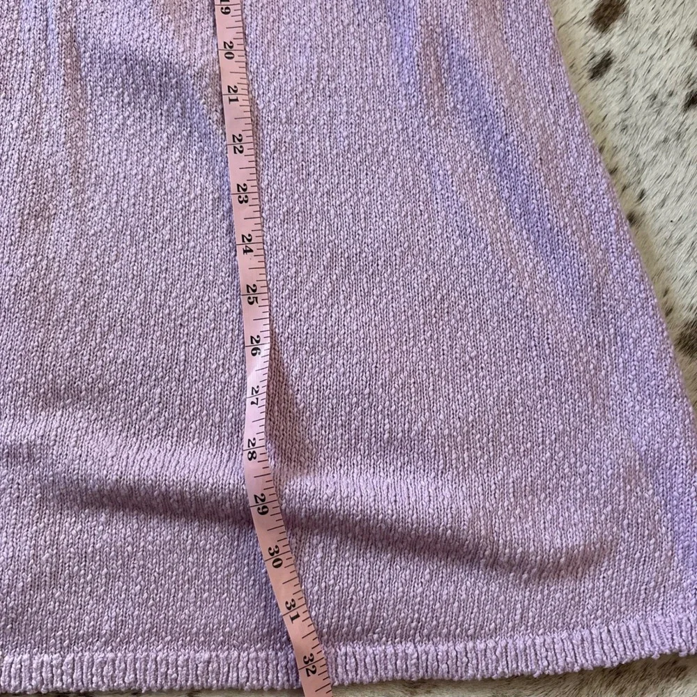 FREE PEOPLE BEACH Phia sweater set Blush Lilac Matching Open Back Halter Size L‎